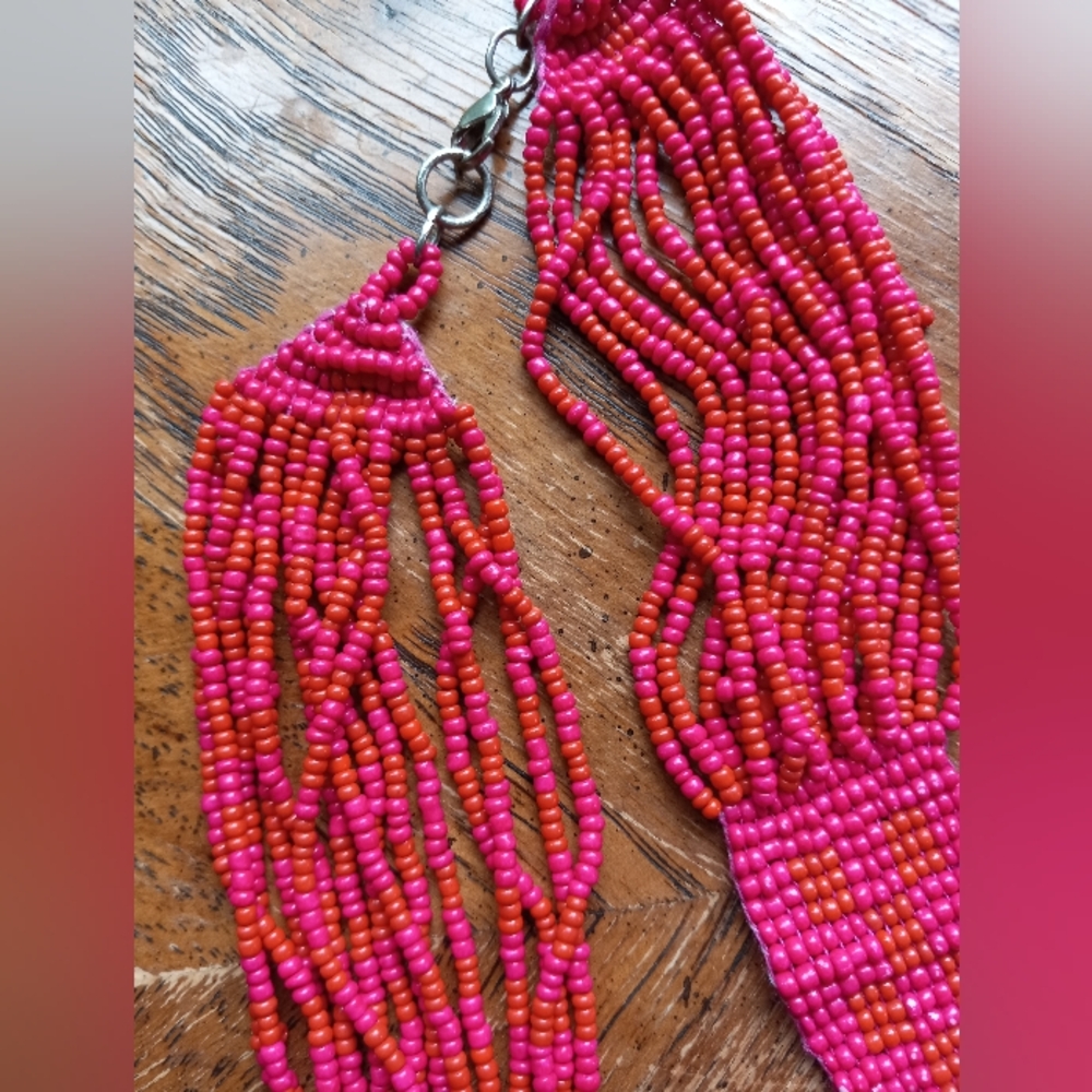 Pink And Orange Multi String Waist Beads!!!! - Picture 8 of 8